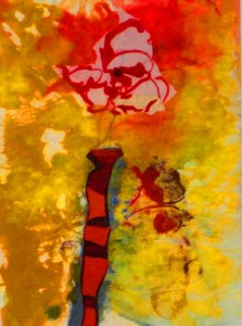 Målning av Christina Isinger Carlgren