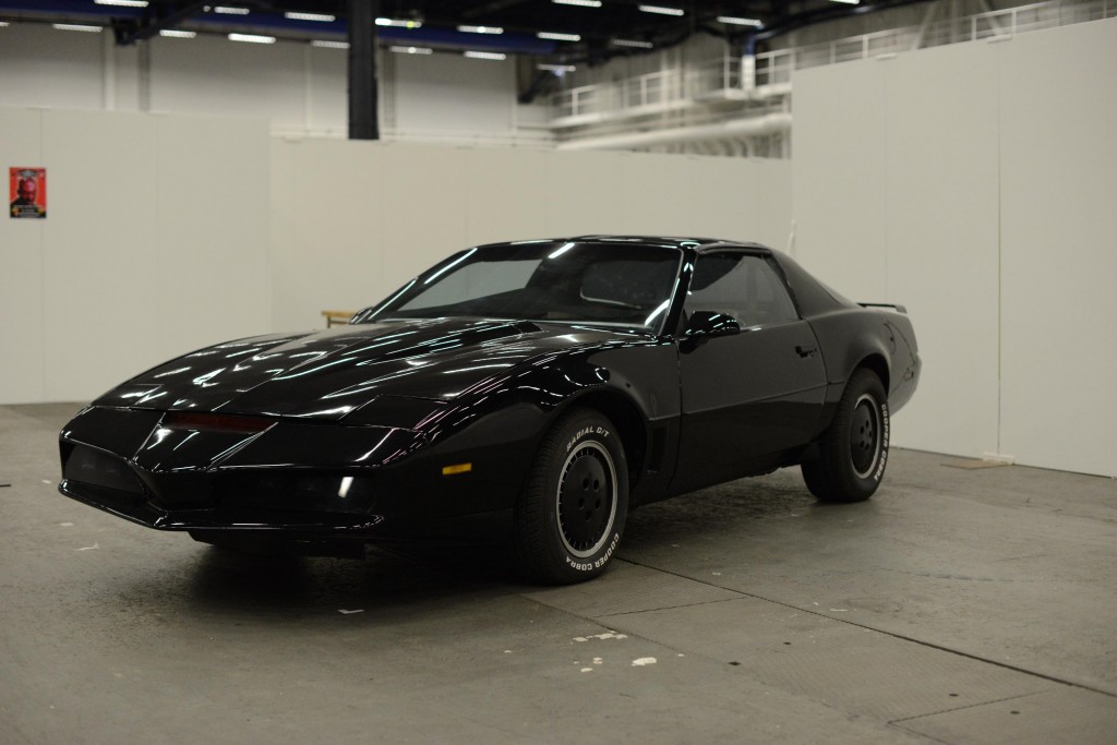 Coolaste bilen i stan - Kitt från Nightrider är på SciFimässan! Foto: Tobias Dahlén / Sweden Photo Passion AB.