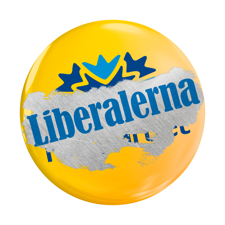 Liberalernas tillfälliga logo. Foto: Folkpartiet Liberalerna .
