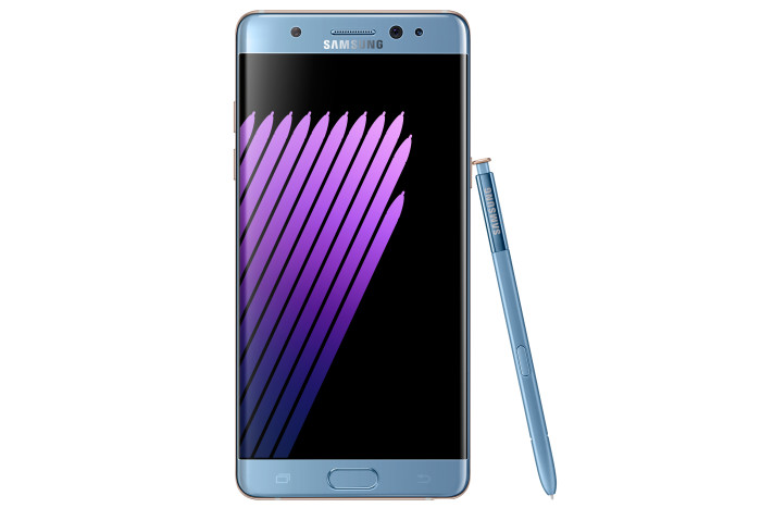 Nya Samsung Galaxy Note 7 med S-pen. Foto: Samsung.Samsung.