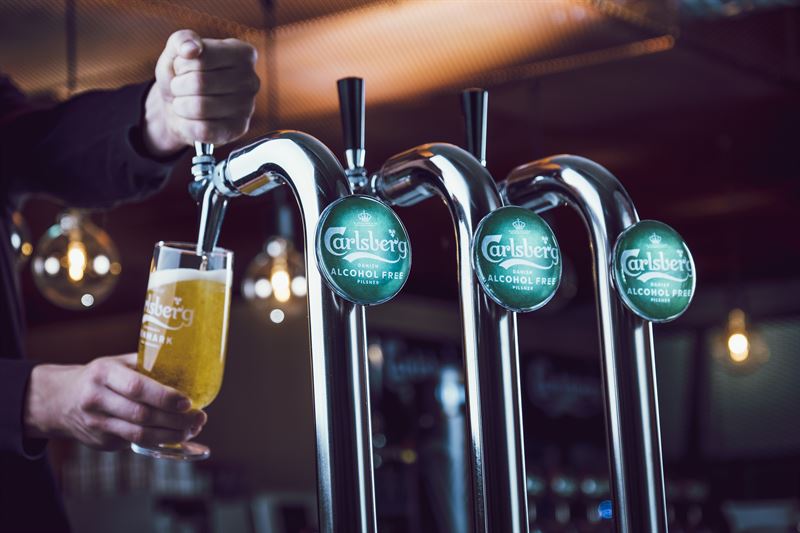 Ölkranar. Foto: Carlsberg Sverige