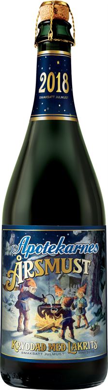 Julmust med champagnekork. Foto: Carlsberg 