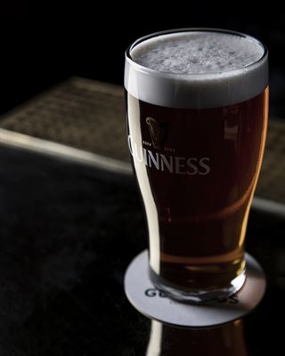Ett glas Guiness. Foto: Carlsberg Sverige